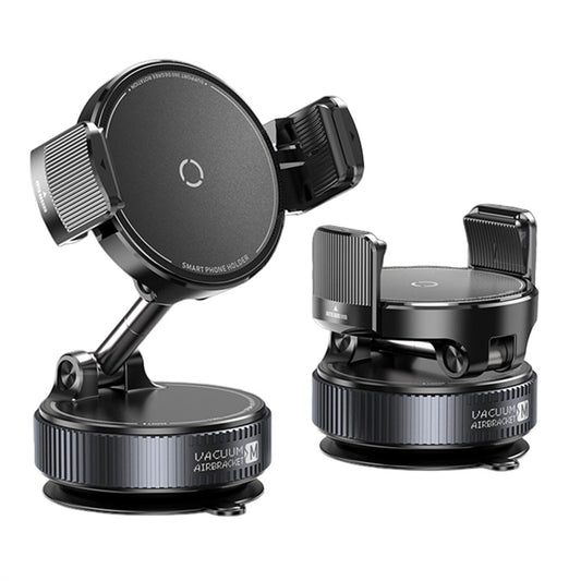 Auto-Handyhalterung – K55 Car Phone Holder 360 Degree Rotation Vacuum Suction Magnetic Mount K55 Autotelefonhalter, 360-Grad-Drehung, Vakuum-Saug-Magnethalterung für Armaturenbrett, Windschutzscheibe