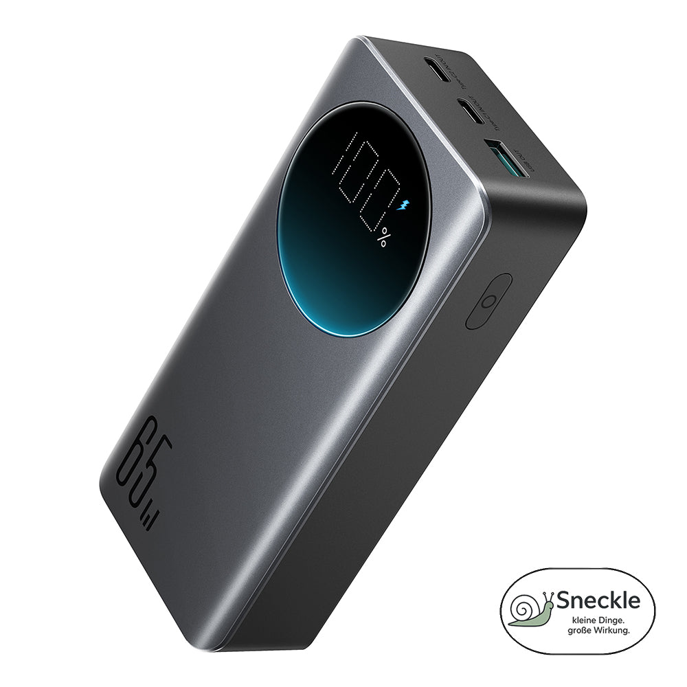 PowerBank 30000mAh Super-Schnellladegerät - 65W