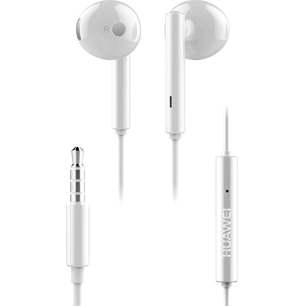 HUAWEI AM115 In-Ear Kopfhörer – 3,5-mm, mit Mikrofon, für Huawei, iPhone, Samsung, Sony usw.