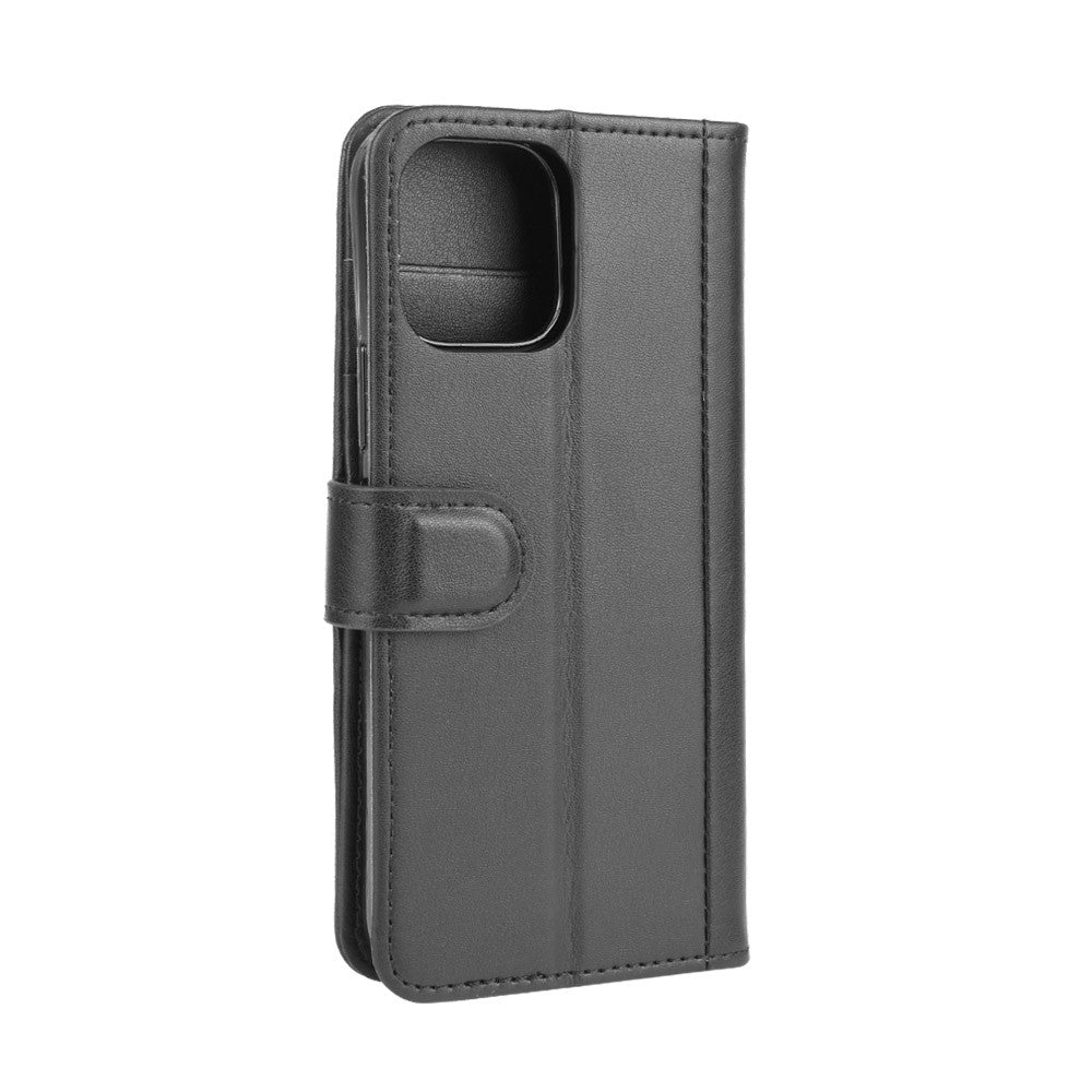 iPhone 12 Echtleder Hülle mit Kartenfach
