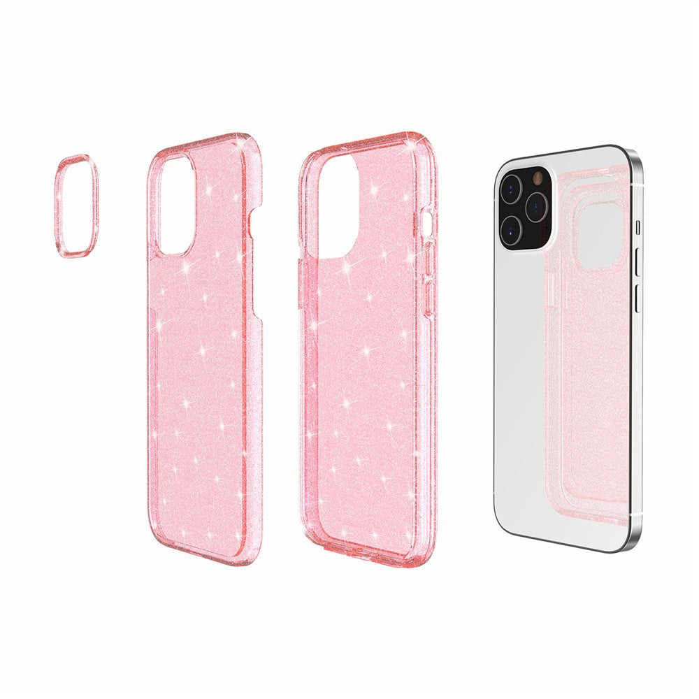 iPhone 12 Pro Max Glitter Hülle – Funkelnd, stoßfest & stylisch
