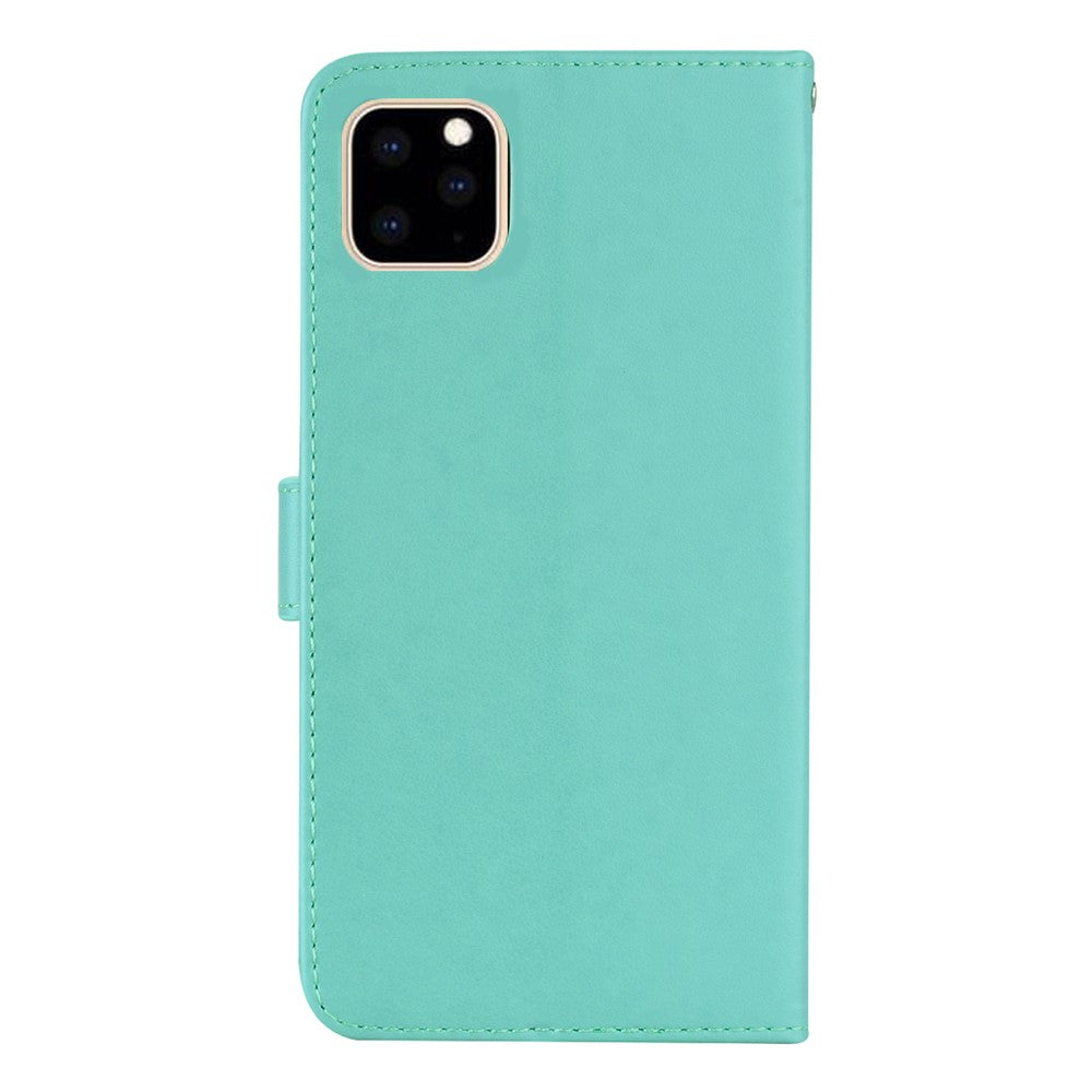 iPhone 12/12 Pro Handyhülle mit Eulenmuster & Strass-Steinen