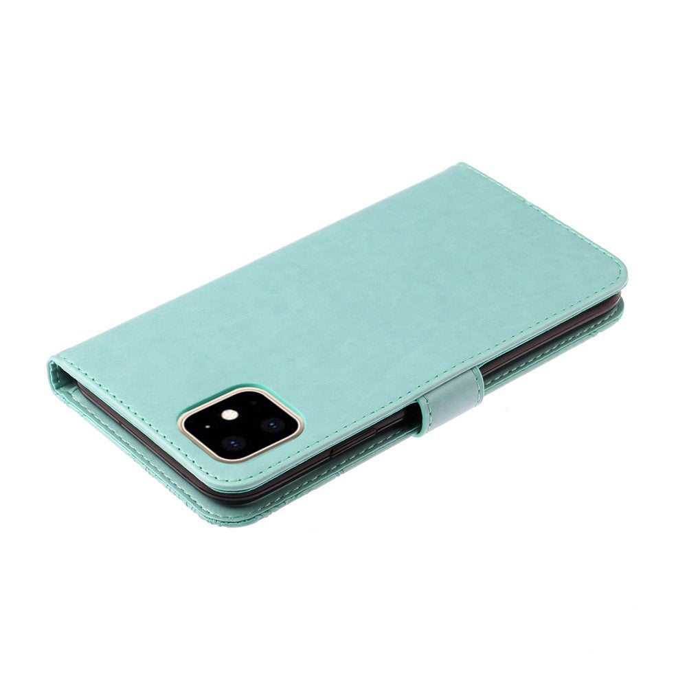 iPhone 12/12 Pro Handyhülle mit Eulenmuster & Strass-Steinen