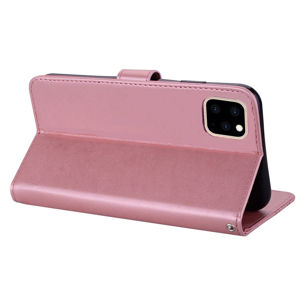 iPhone 12 mini Handyhülle mit Eulenmuster & Strass-Steinen