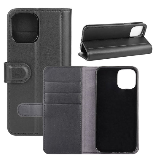 iPhone 12 mini Echtleder Hülle mit Kartenfach