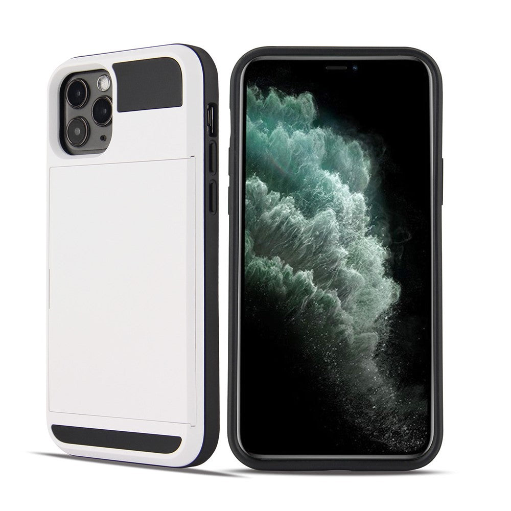 iPhone 12 Pro Max Schiebekartensteckplatz-Hülle – Mit Kratzfestem Design