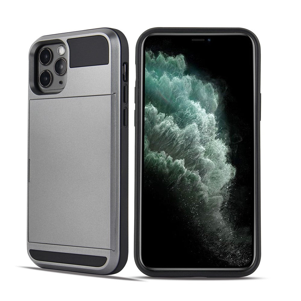 iPhone 12 Pro Max Schiebekartensteckplatz-Hülle – Mit Kratzfestem Design