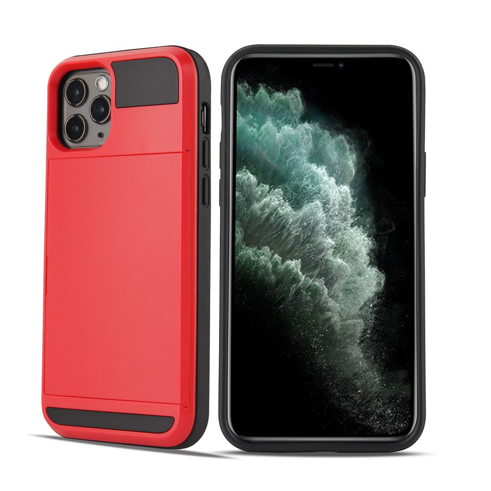 iPhone 12 Pro Max Schiebekartensteckplatz-Hülle – Mit Kratzfestem Design
