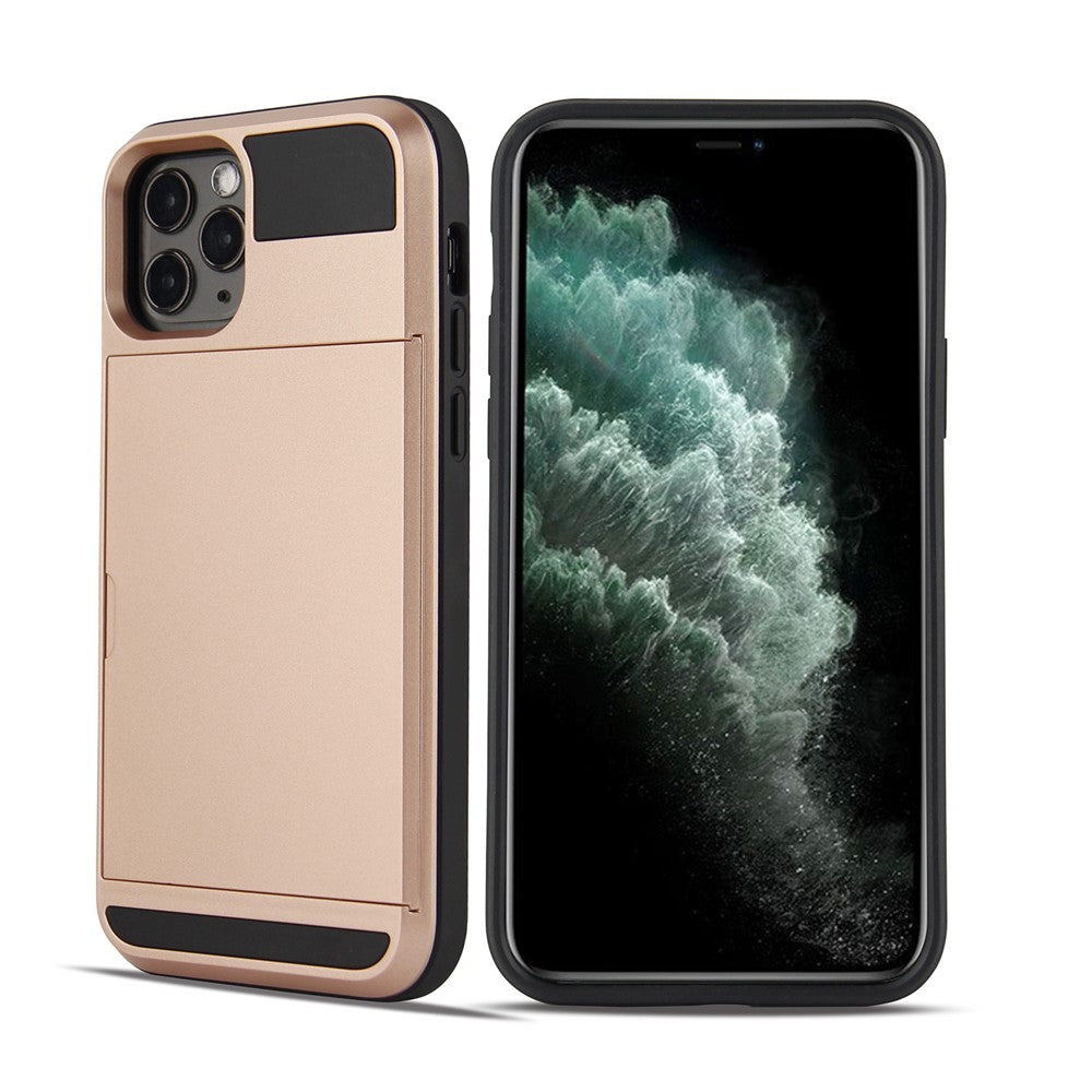 iPhone 12 Pro Max Schiebekartensteckplatz-Hülle – Mit Kratzfestem Design