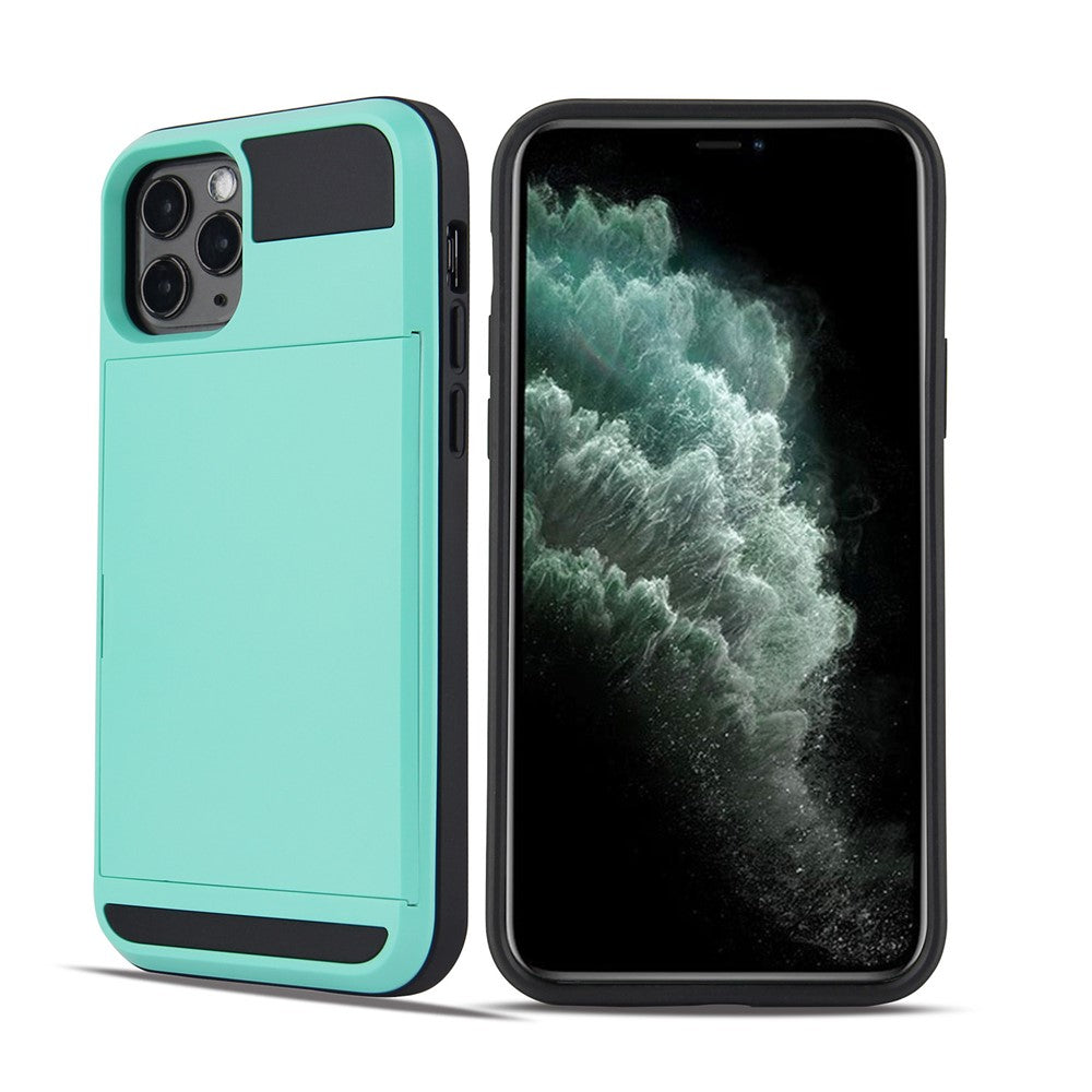 iPhone 12 Pro Max Schiebekartensteckplatz-Hülle – Mit Kratzfestem Design