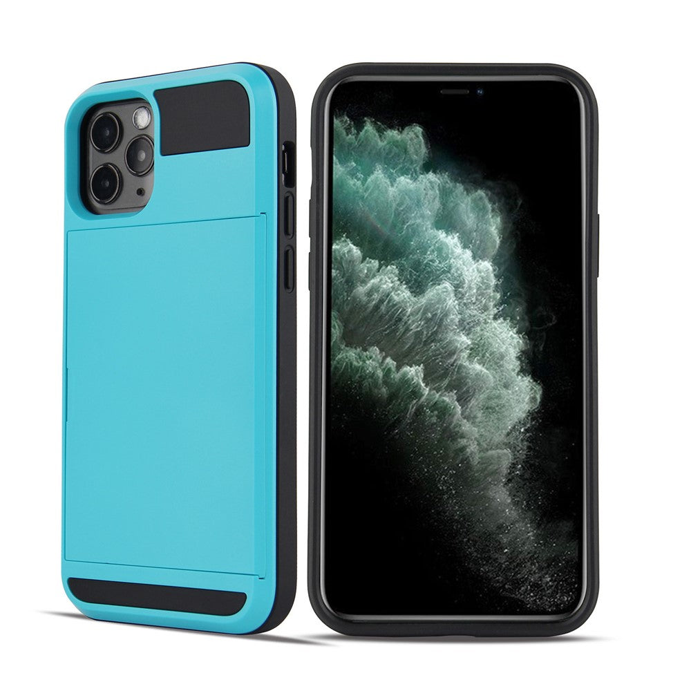 iPhone 12 Pro Max Schiebekartensteckplatz-Hülle – Mit Kratzfestem Design