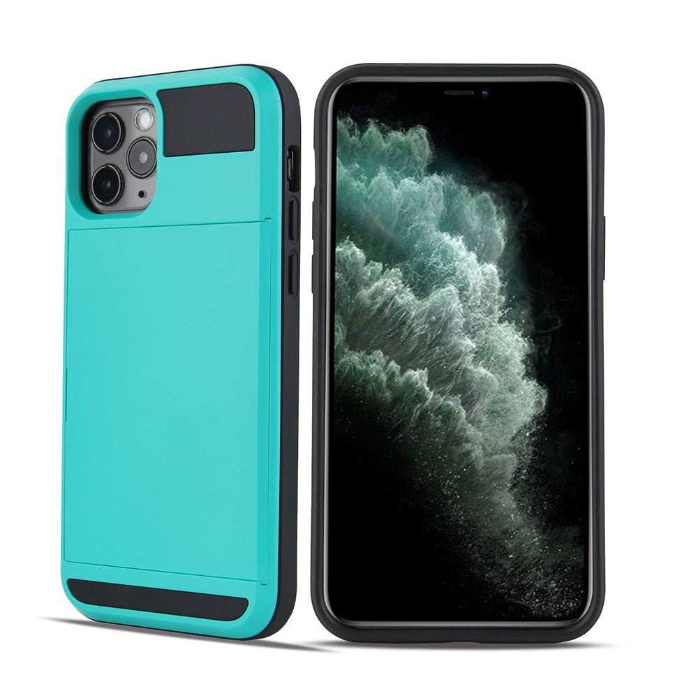 iPhone 12 Pro Max Schiebekartensteckplatz-Hülle – Mit Kratzfestem Design