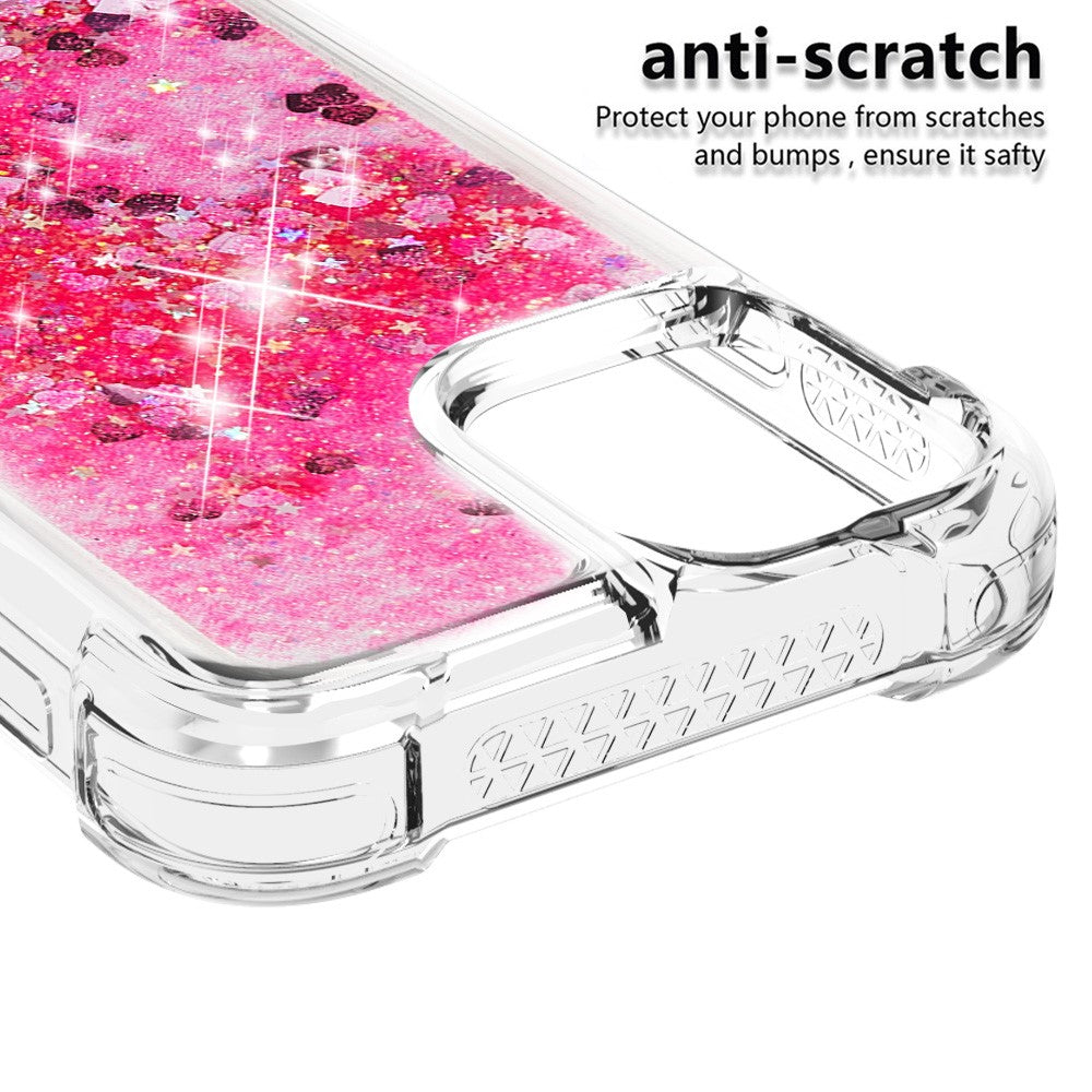 iPhone 12 Pro / 12 Glitzer-Hülle – Stoßfest & mit Treibsand