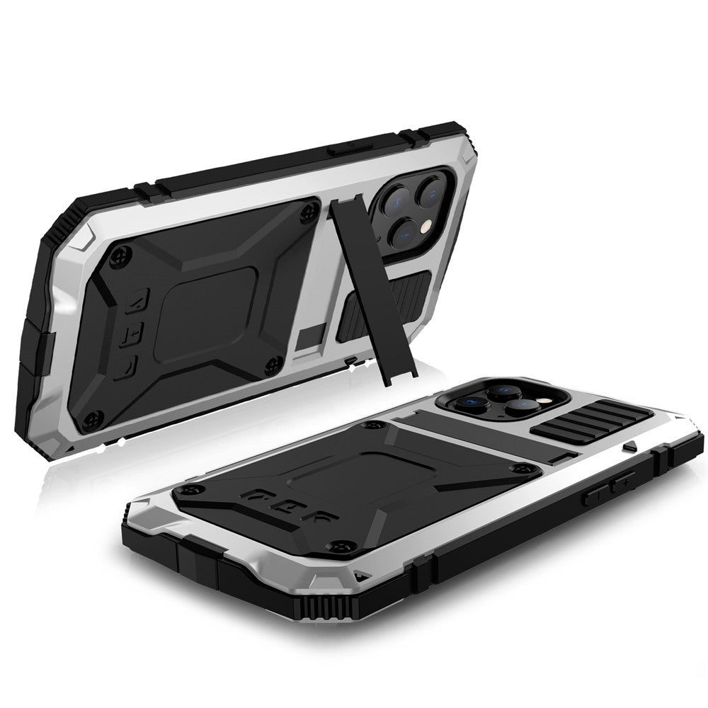 iPhone 12 mini Schutzhülle – Stoßfest, staubdicht, mit gehärtetem Glas & Ständer