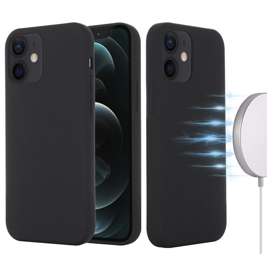 iPhone 12 mini Magnetische Silikonhülle – Stoßfest