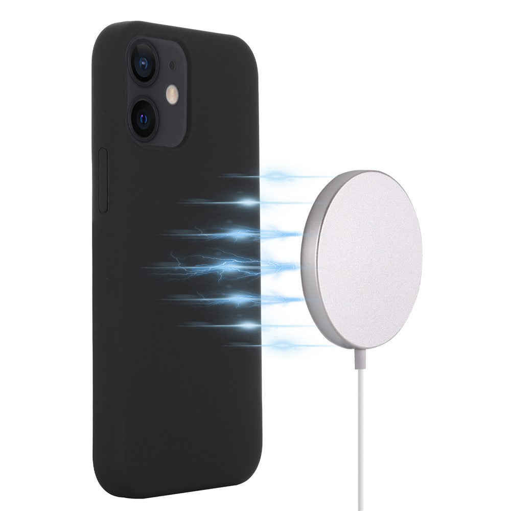 iPhone 12 mini Magnetische Silikonhülle – Stoßfest