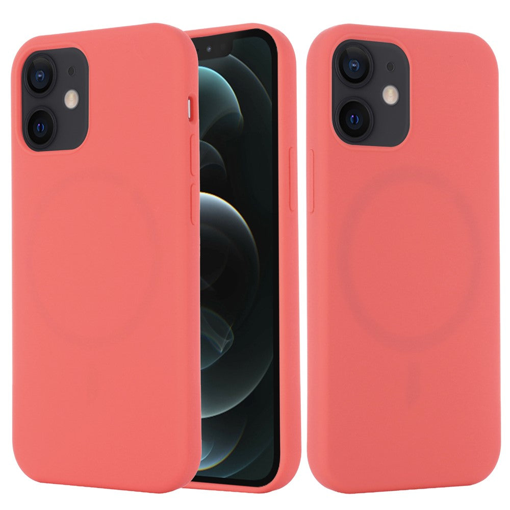 iPhone 12 mini Magnetische Silikonhülle – Stoßfest