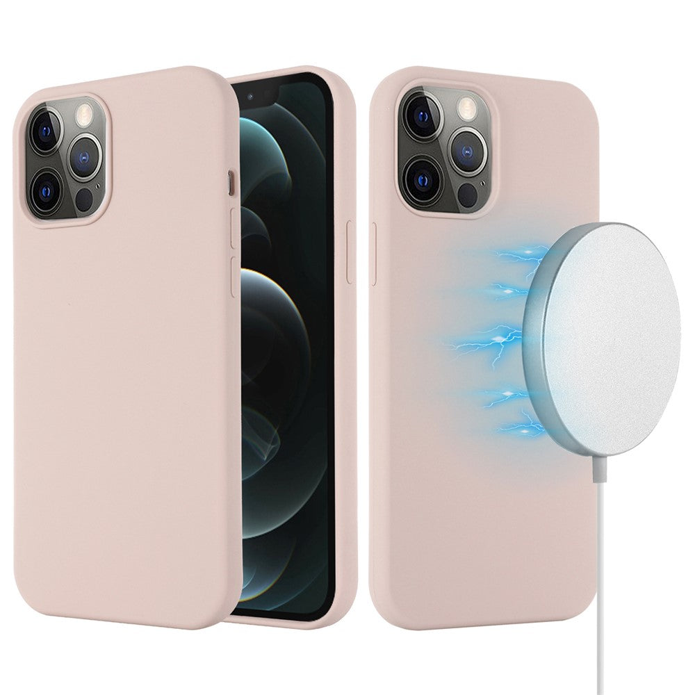 iPhone 12 / 12 Pro Magnetische Silikonhülle – Stoßfest