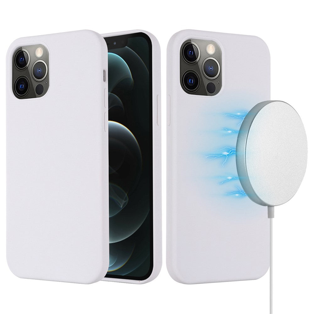 iPhone 12 / 12 Pro Magnetische Silikonhülle – Stoßfest