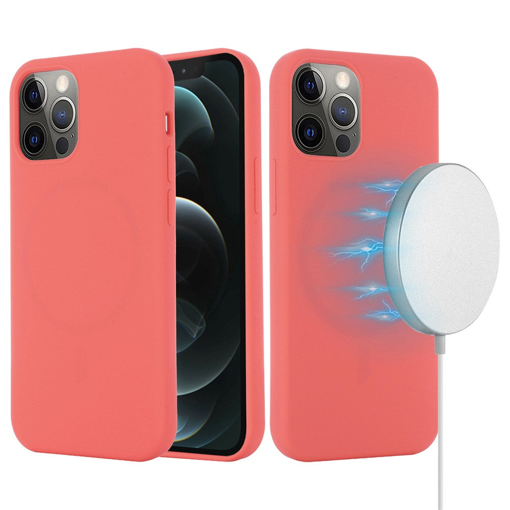iPhone 12 / 12 Pro Magnetische Silikonhülle – Stoßfest