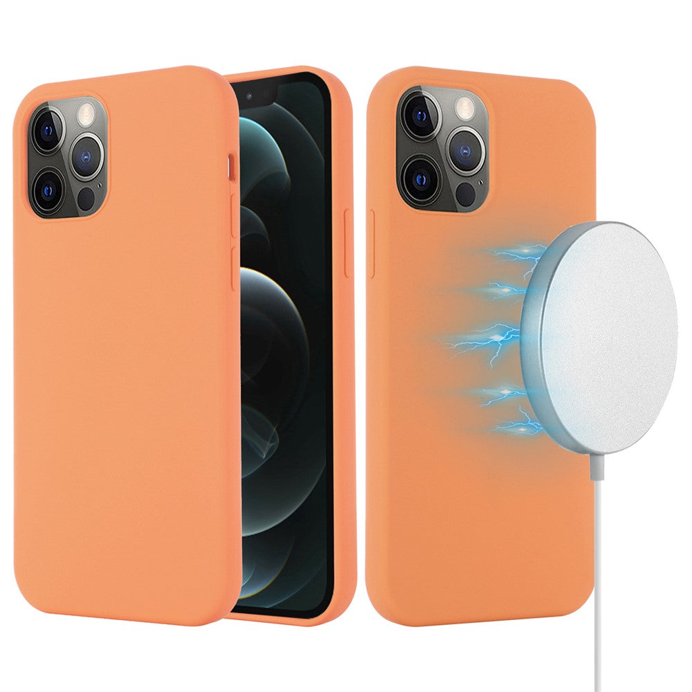 iPhone 12 / 12 Pro Magnetische Silikonhülle – Stoßfest
