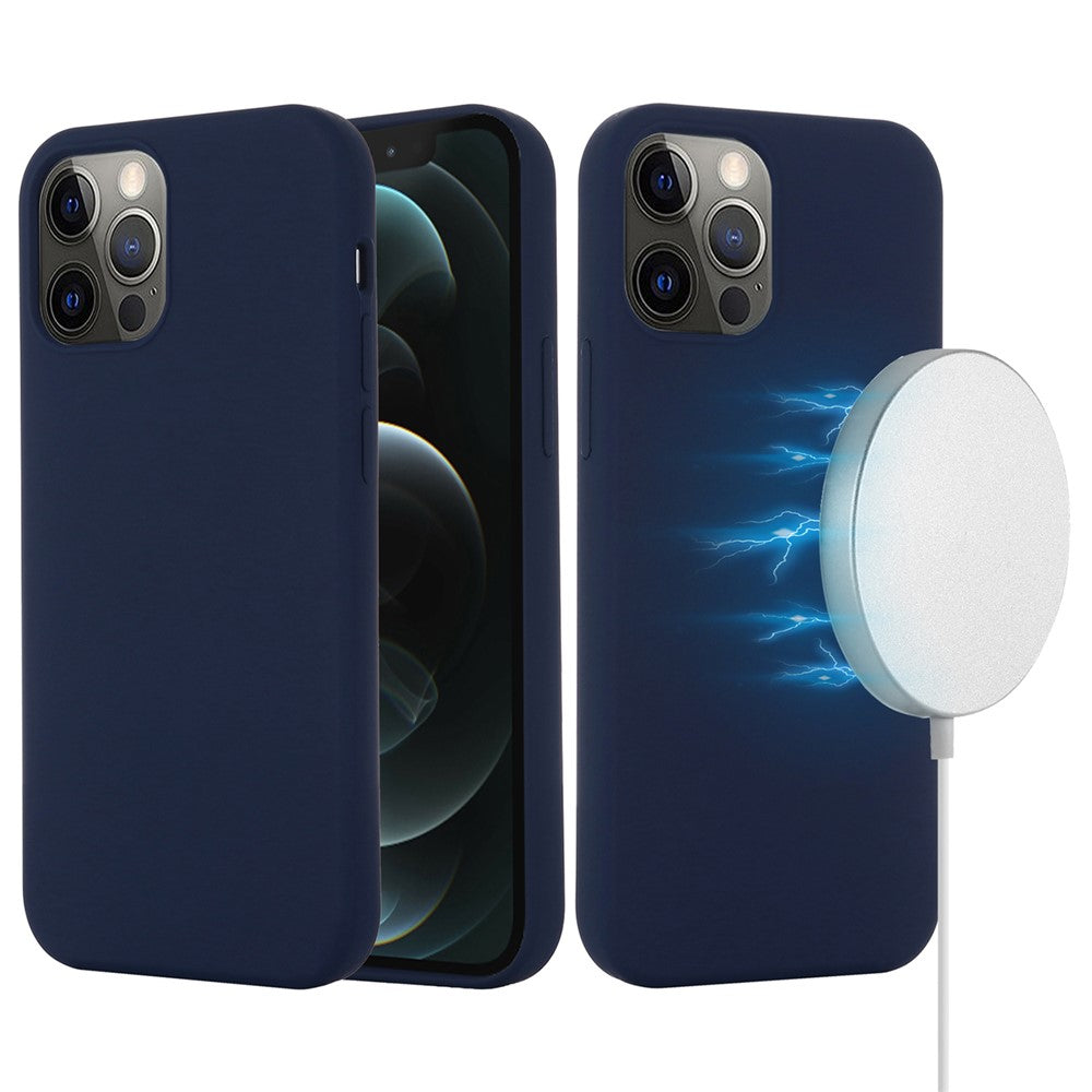 iPhone 12 / 12 Pro Magnetische Silikonhülle – Stoßfest