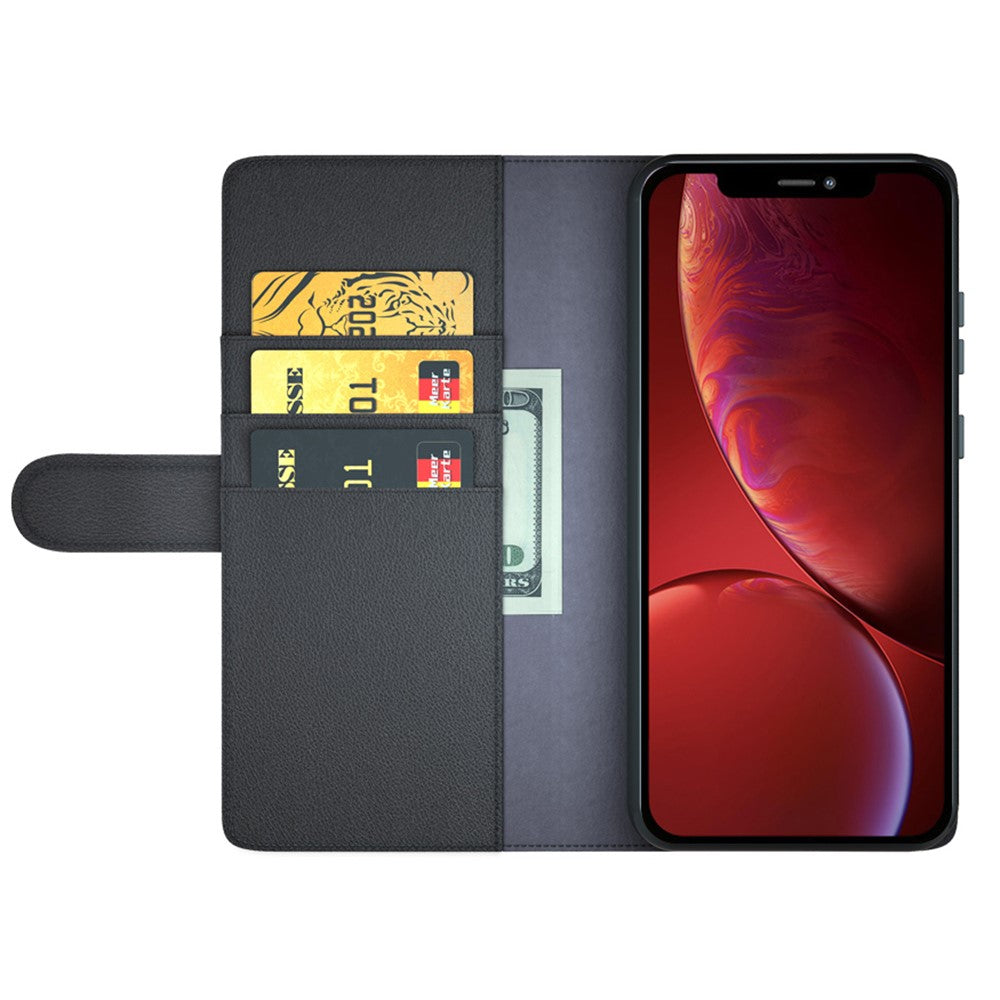 iPhone 13 mini Echtleder Hülle mit Kartenfach