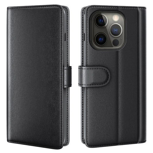 iPhone 13 Pro Max Echtleder Hülle mit Kartenfach