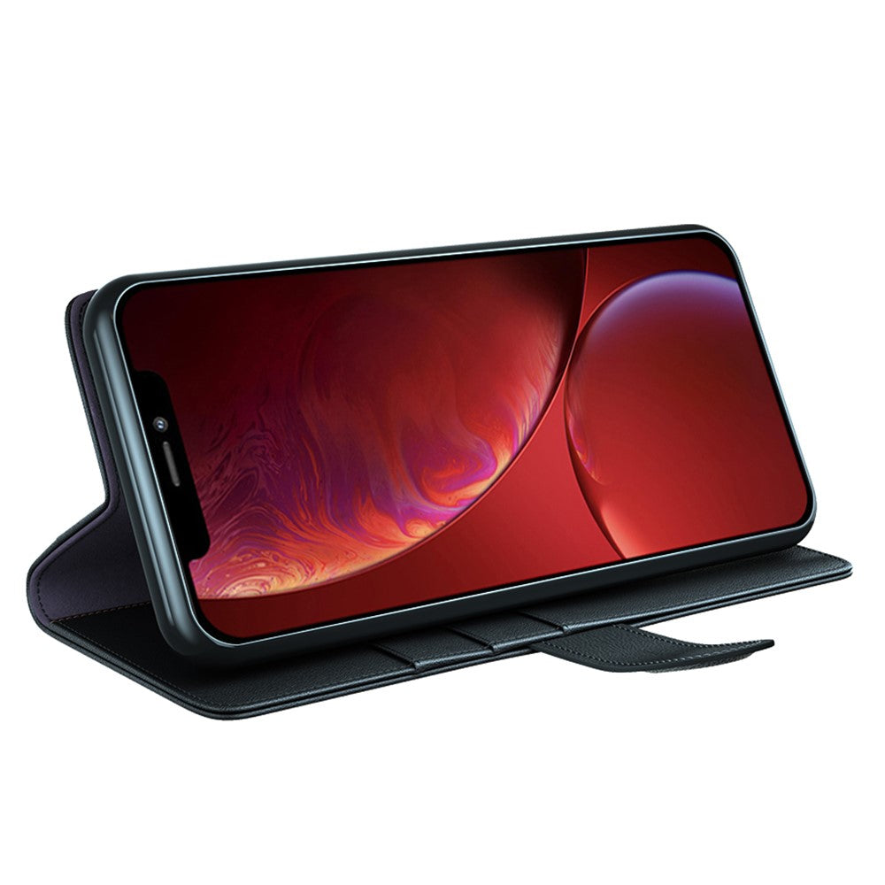 iPhone 13 Pro Max Echtleder Hülle mit Kartenfach