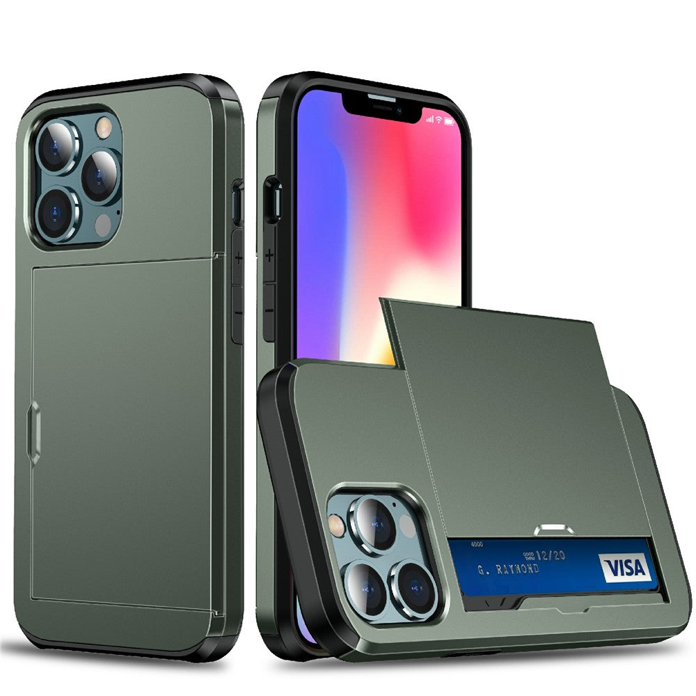 iPhone 13 mini Schiebekartensteckplatz-Hülle – Mit Kratzfestem Design