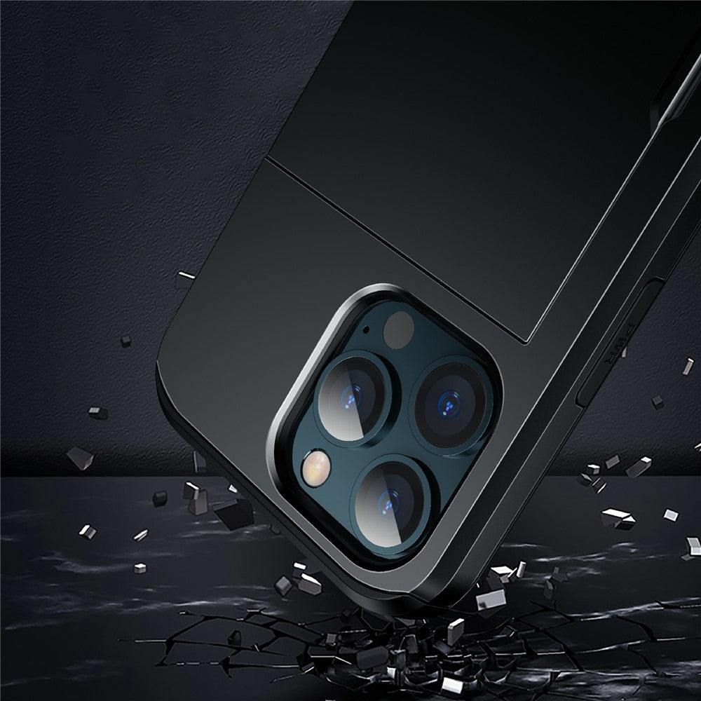 iPhone 13 Schiebekartensteckplatz-Hülle – Mit Kratzfestem Design