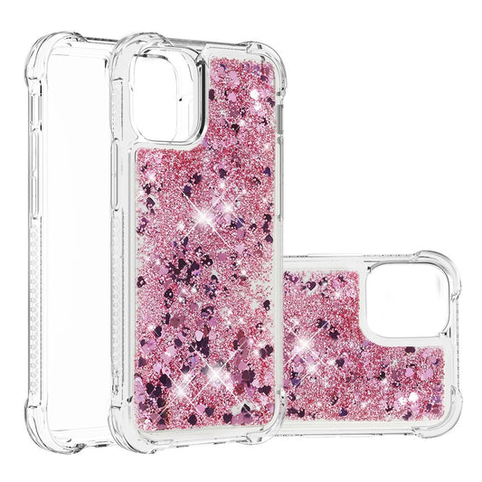 iPhone 13 mini Glitzer-Hülle – Stoßfest & mit Treibsand