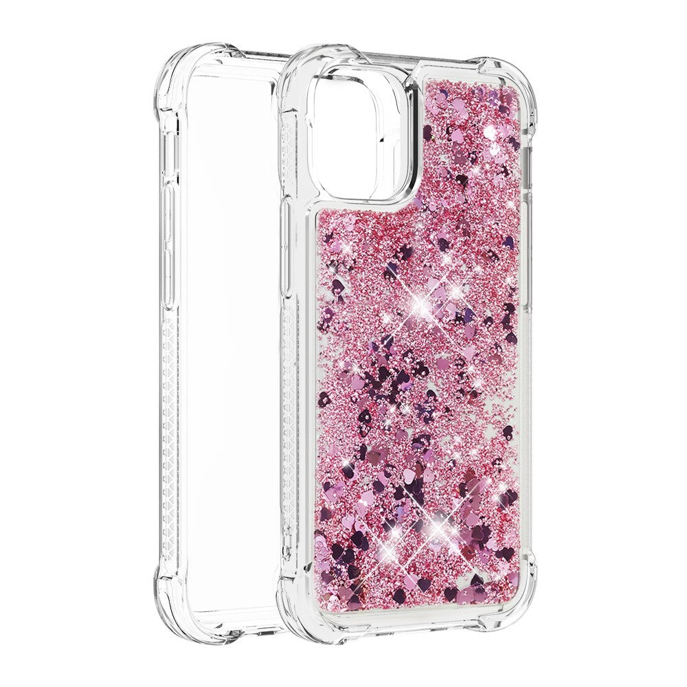 iPhone 13 mini Glitzer-Hülle – Stoßfest & mit Treibsand