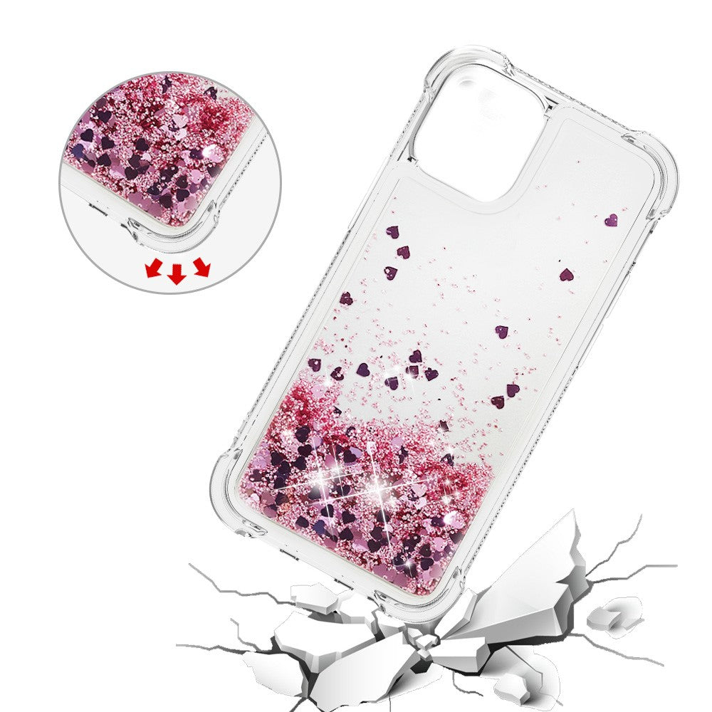 iPhone 13 mini Glitzer-Hülle – Stoßfest & mit Treibsand