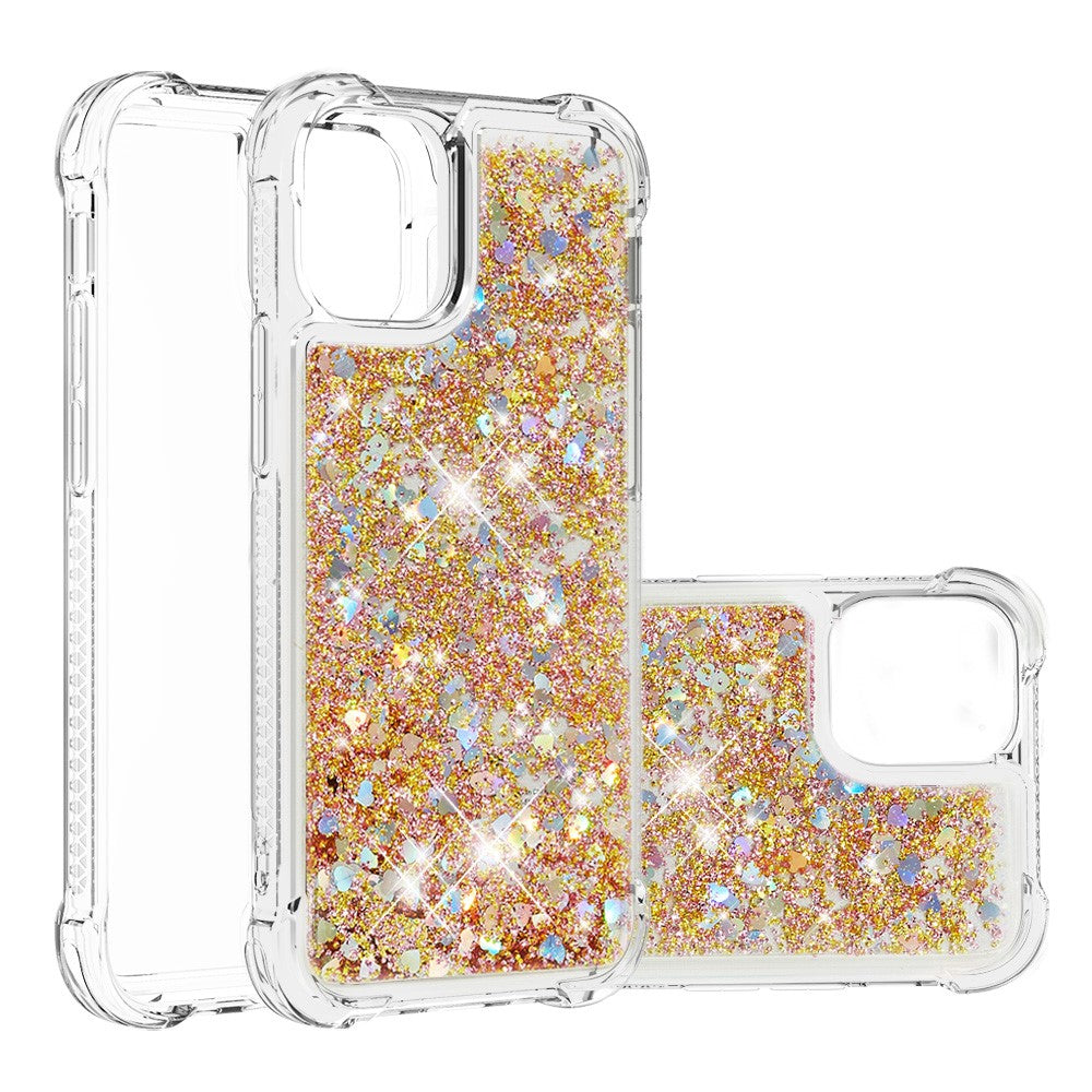 iPhone 13 Pro Max Glitzer-Hülle – Stoßfest & mit Treibsand