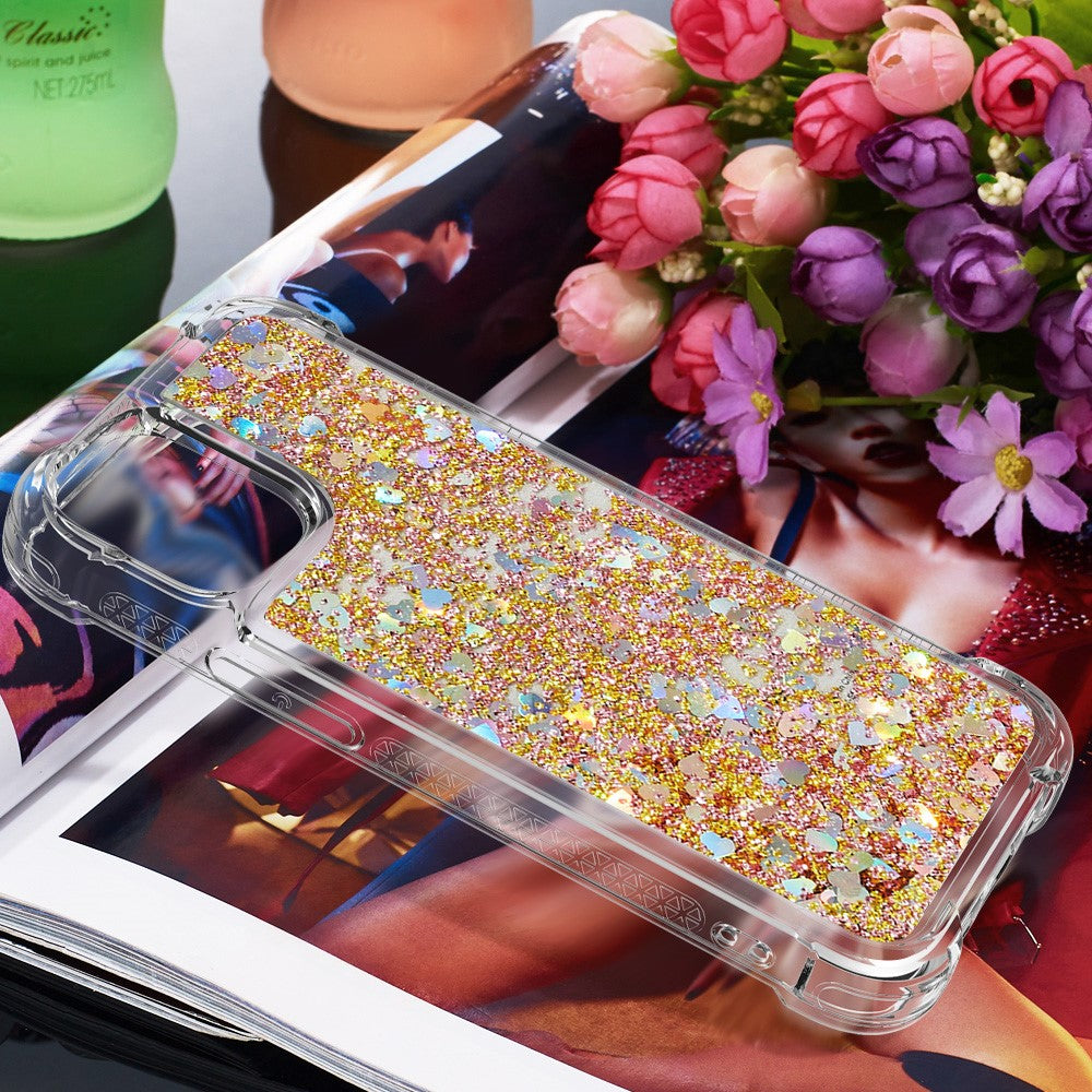iPhone 13 Pro Max Glitzer-Hülle – Stoßfest & mit Treibsand