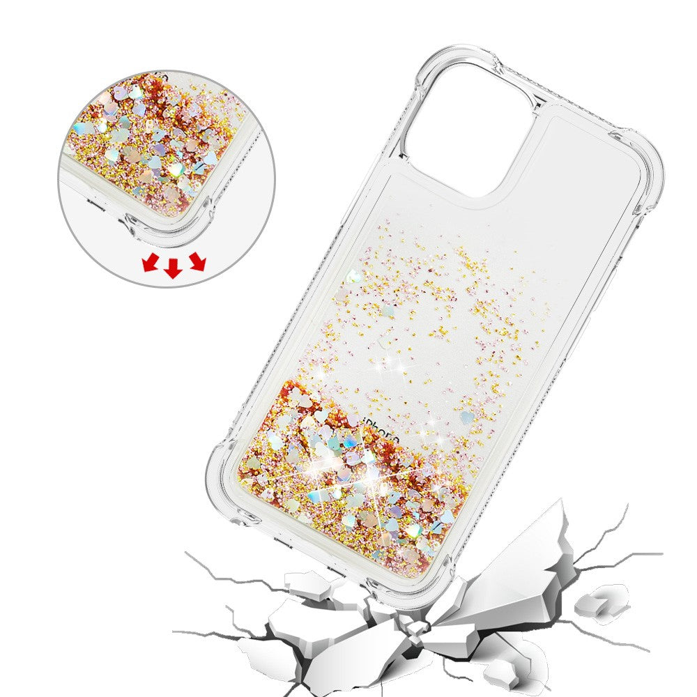 iPhone 13 Pro Glitzer-Hülle – Stoßfest & mit Treibsand