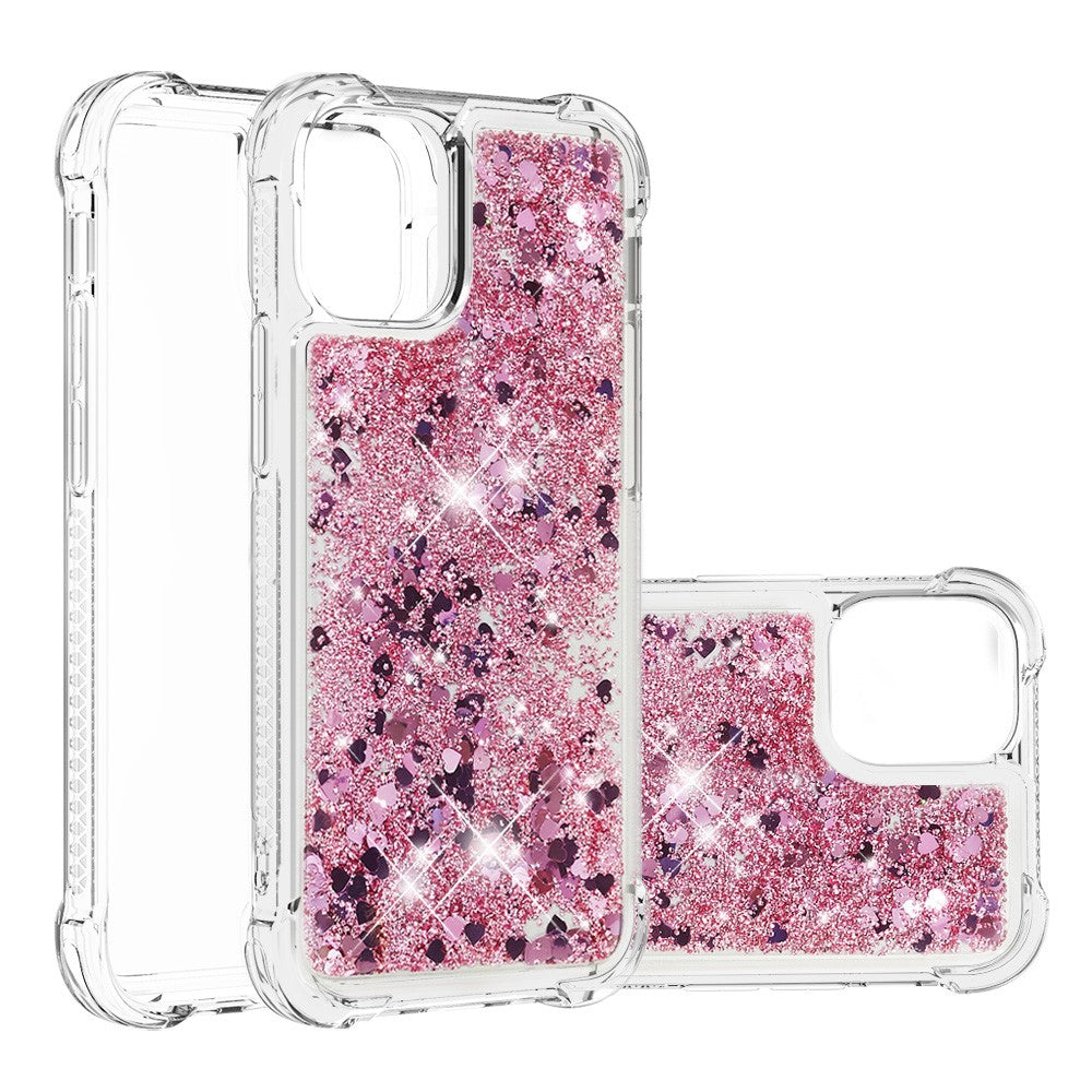 iPhone 13 Pro Glitzer-Hülle – Stoßfest & mit Treibsand