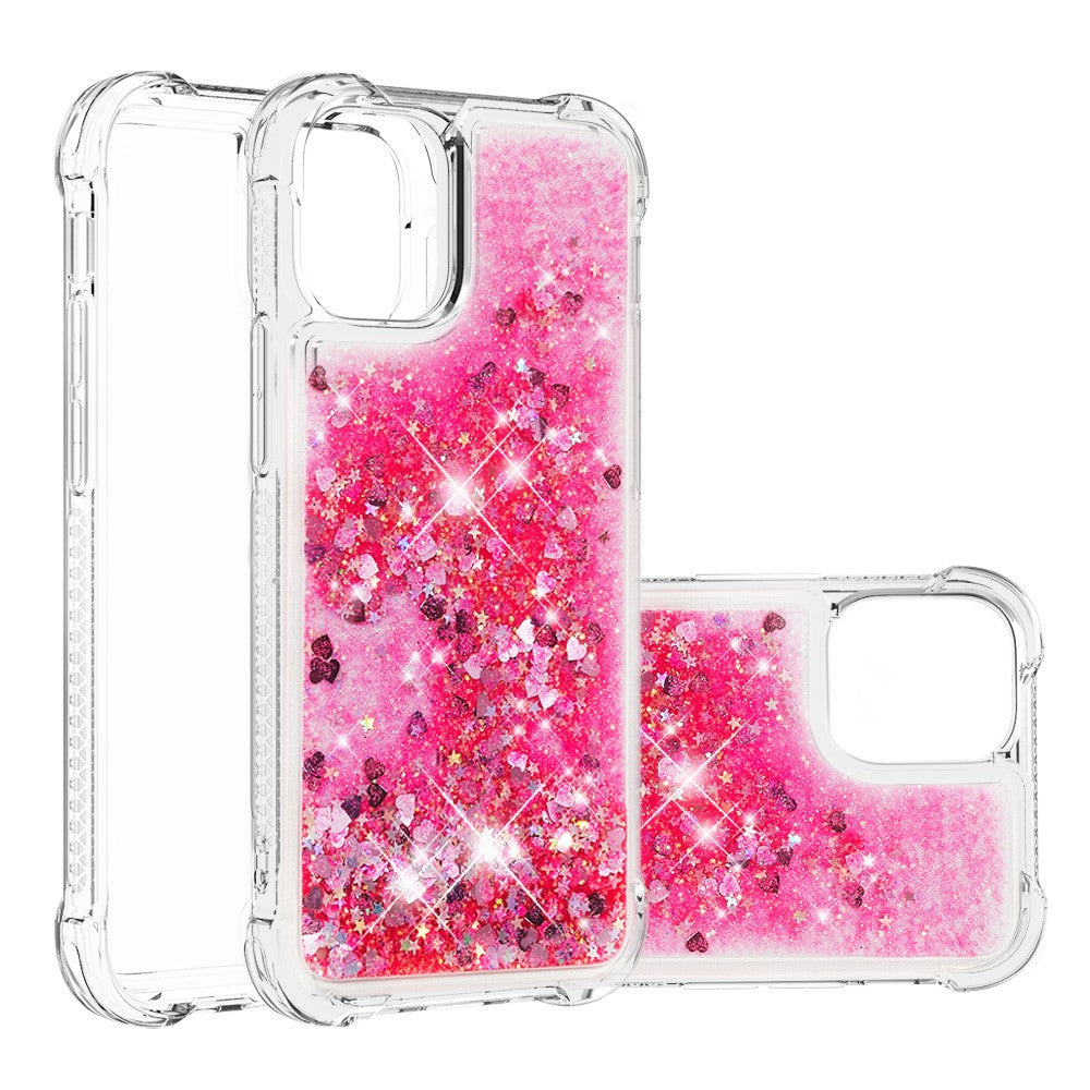 iPhone 13 Glitzer-Hülle – Stoßfest & mit Treibsand
