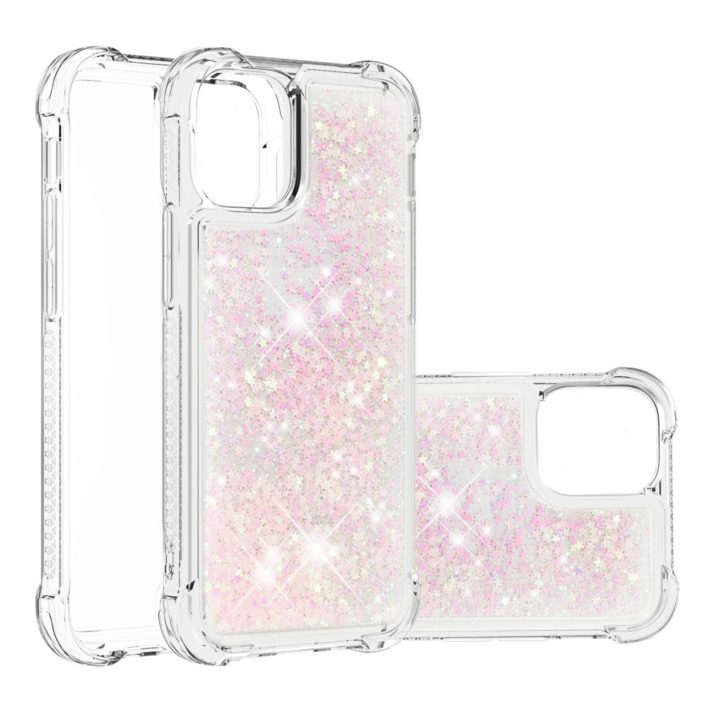 iPhone 13 Glitzer-Hülle – Stoßfest & mit Treibsand