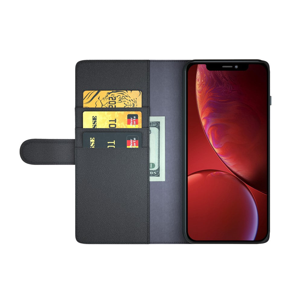 iPhone 13 Pro Echtleder Hülle mit Kartenfach