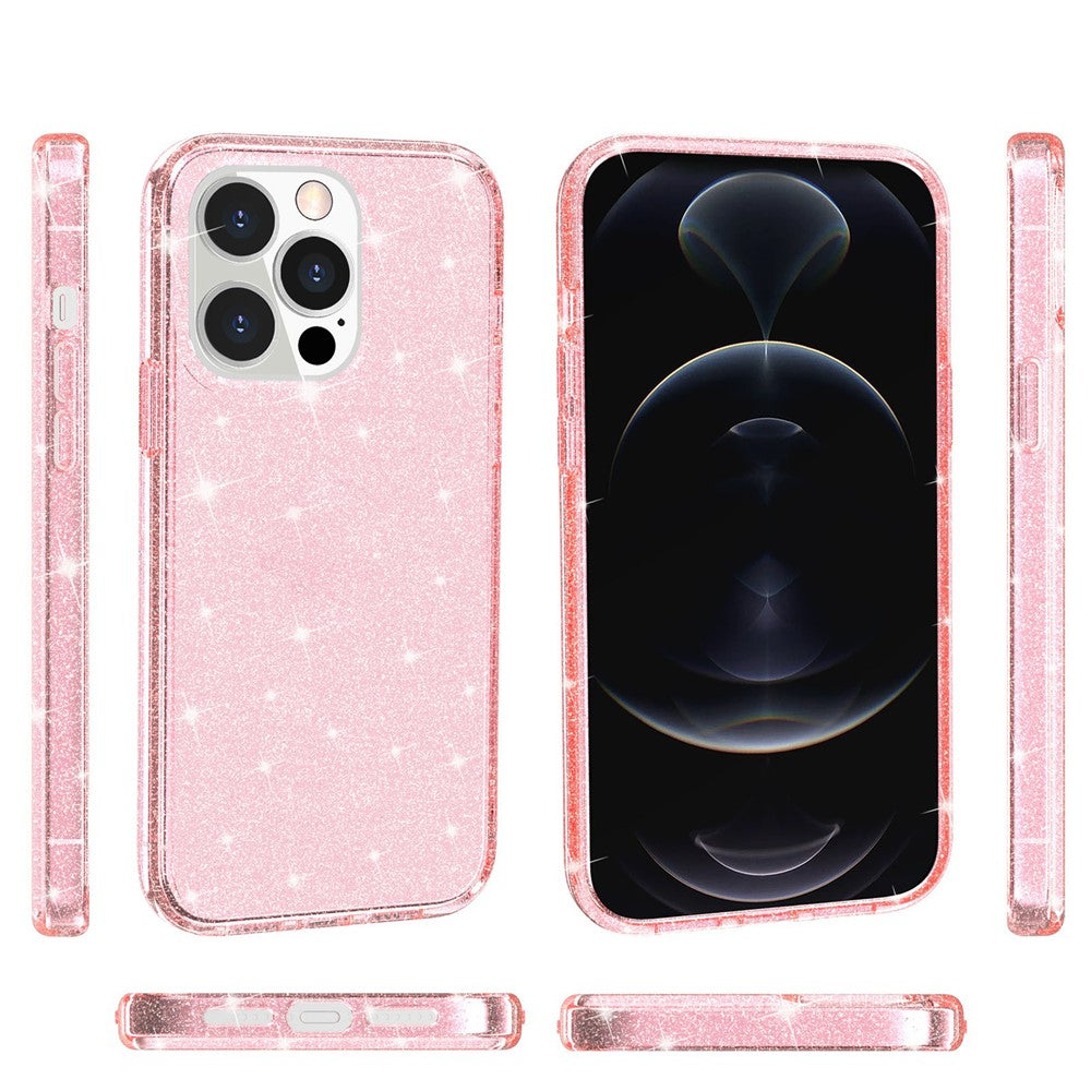 iPhone 13 Pro Max Glitter Hülle – Funkelnd, stoßfest & stylisch