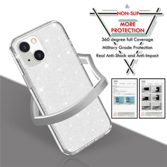 iPhone 13 mini Glitter Hülle – Funkelnd, stoßfest & stylisch