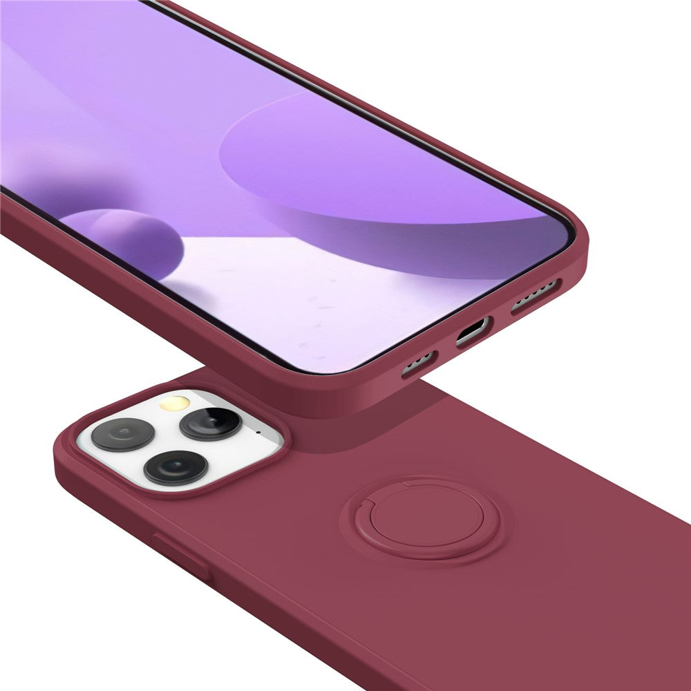 iPhone 13 Pro Silikonhülle – Leicht & Mit Schwenkring-Ständer