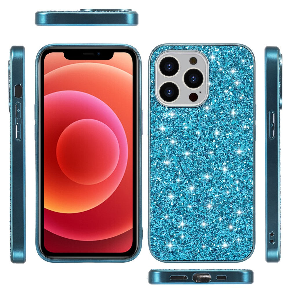 iPhone 13 Pro Schutzhülle – Funkelnde Glitzer-Rückseite