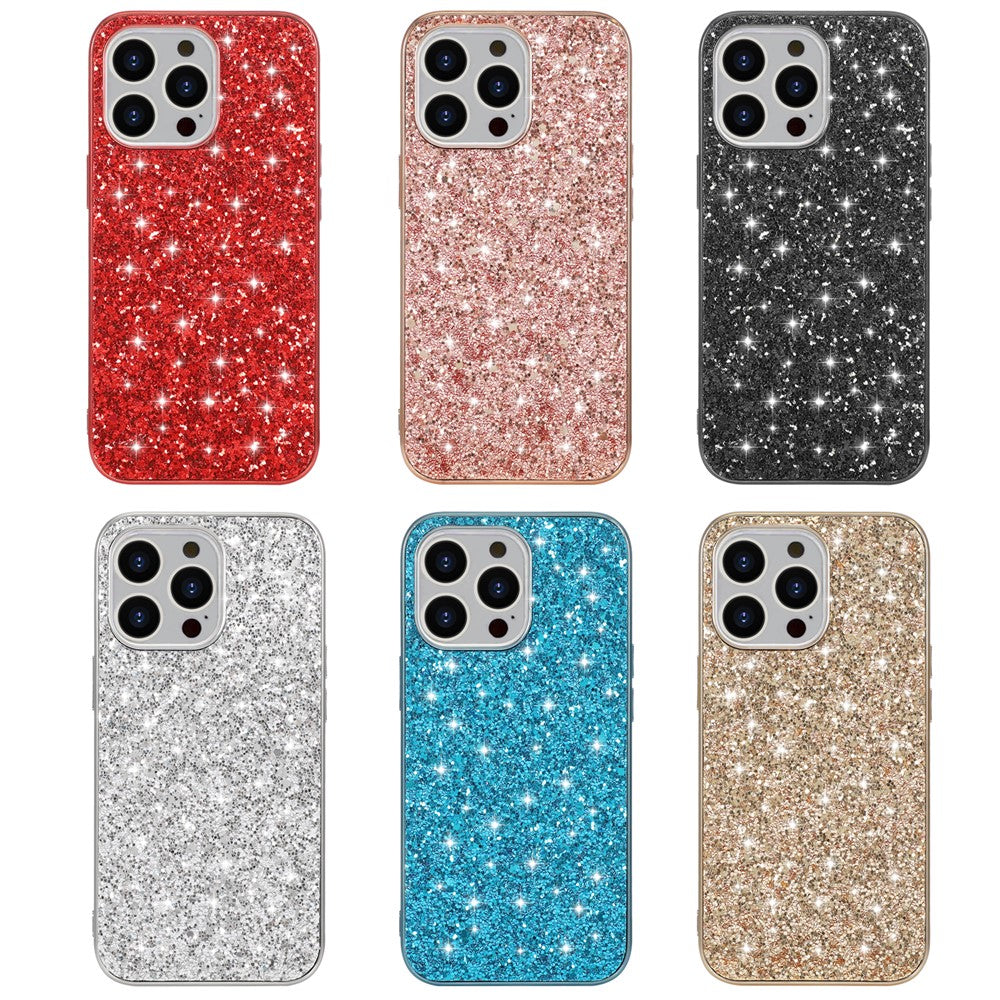 iPhone 13 Pro Schutzhülle – Funkelnde Glitzer-Rückseite