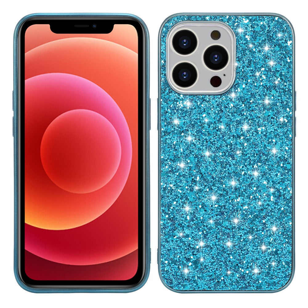 iPhone 13 Pro Max Schutzhülle – Funkelnde Glitzer-Rückseite