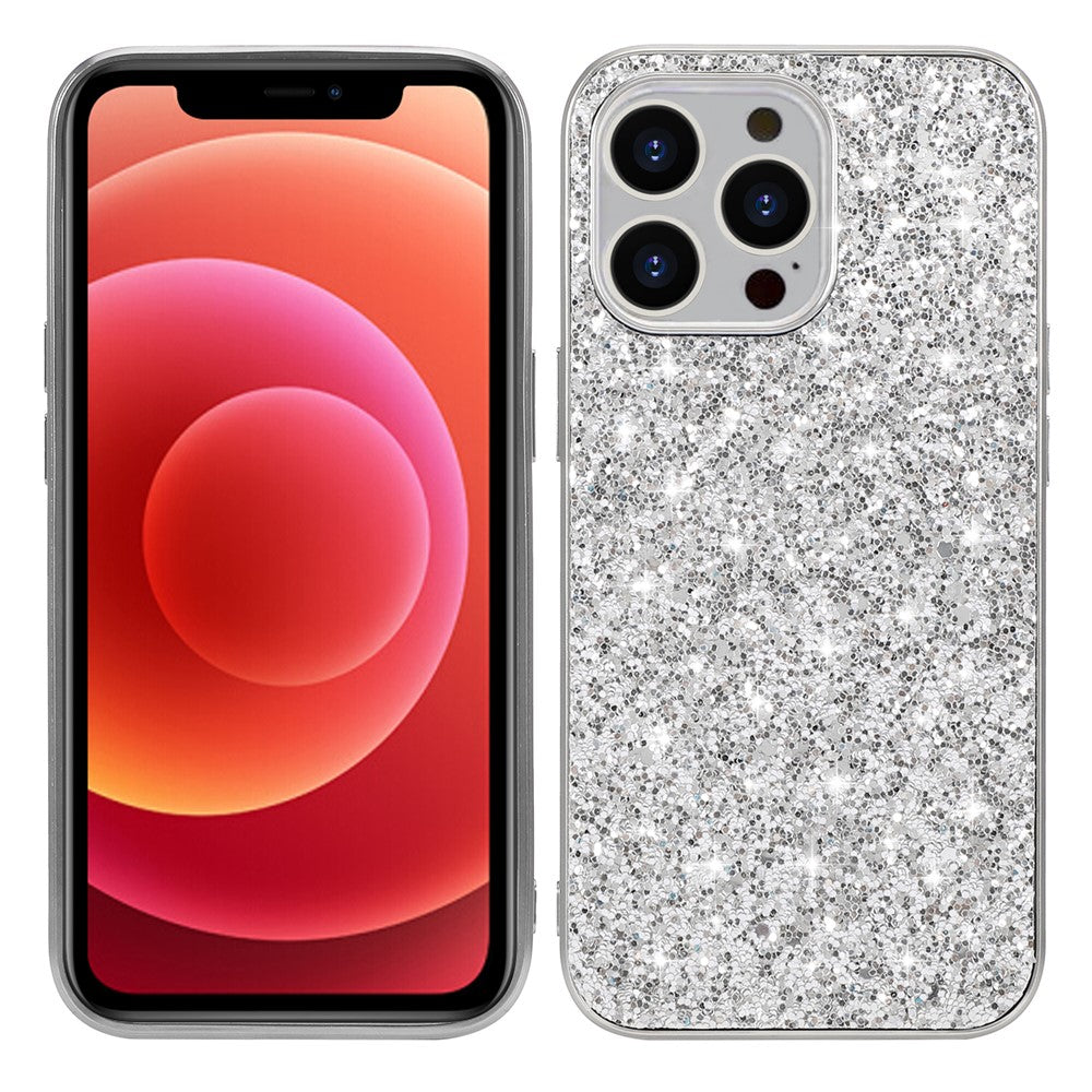 iPhone 13 Pro Max Schutzhülle – Funkelnde Glitzer-Rückseite