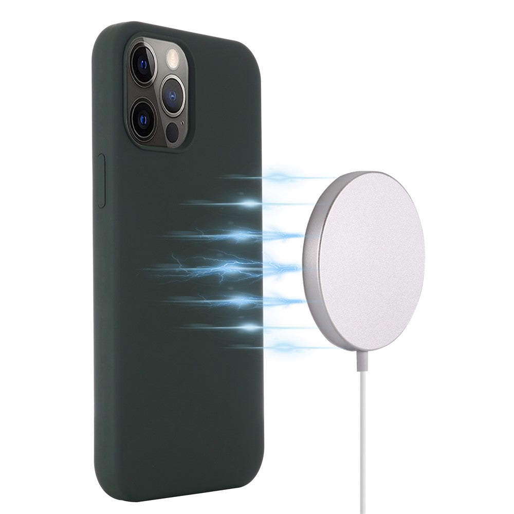 iPhone 13 Pro Max Magnetische Silikonhülle – Stoßfest