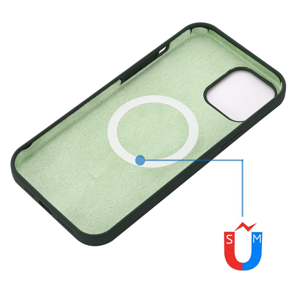 iPhone 13 Pro Max Magnetische Silikonhülle – Stoßfest